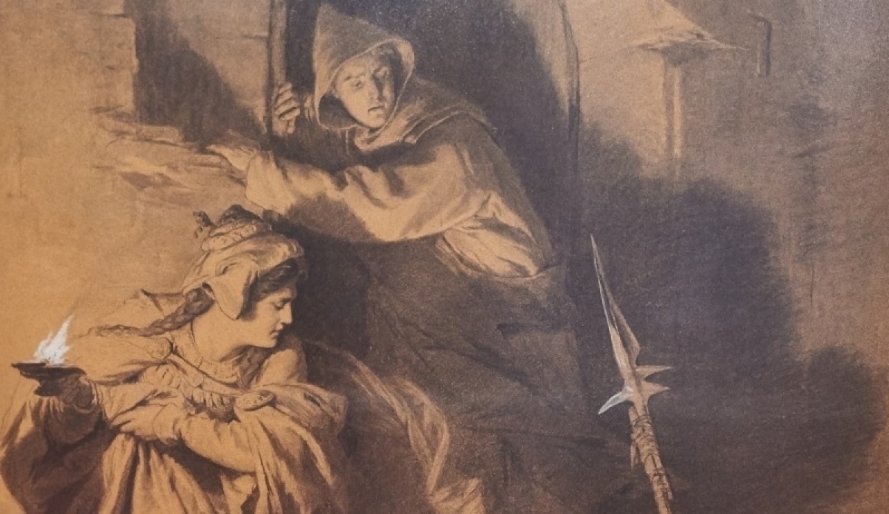 Új műalkotás – Bemutatták Benczúr Gyula szénrajzát a Jósa András Múzeumban