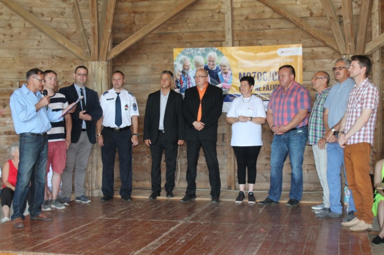 Nyugdíjas találkozót szerveztek Nagykálló-Harangodon