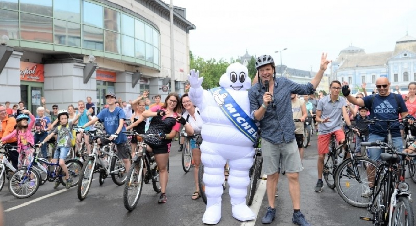 Vidám Kerekezés – Elrajtolt a Michelin Bringafesztivál legnépszerűbb futama