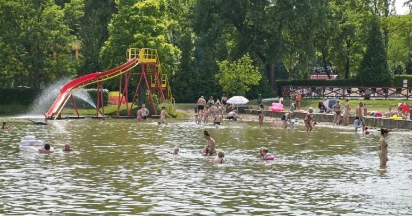 A Tófürdő már csalogatta a nyíregyháziakat