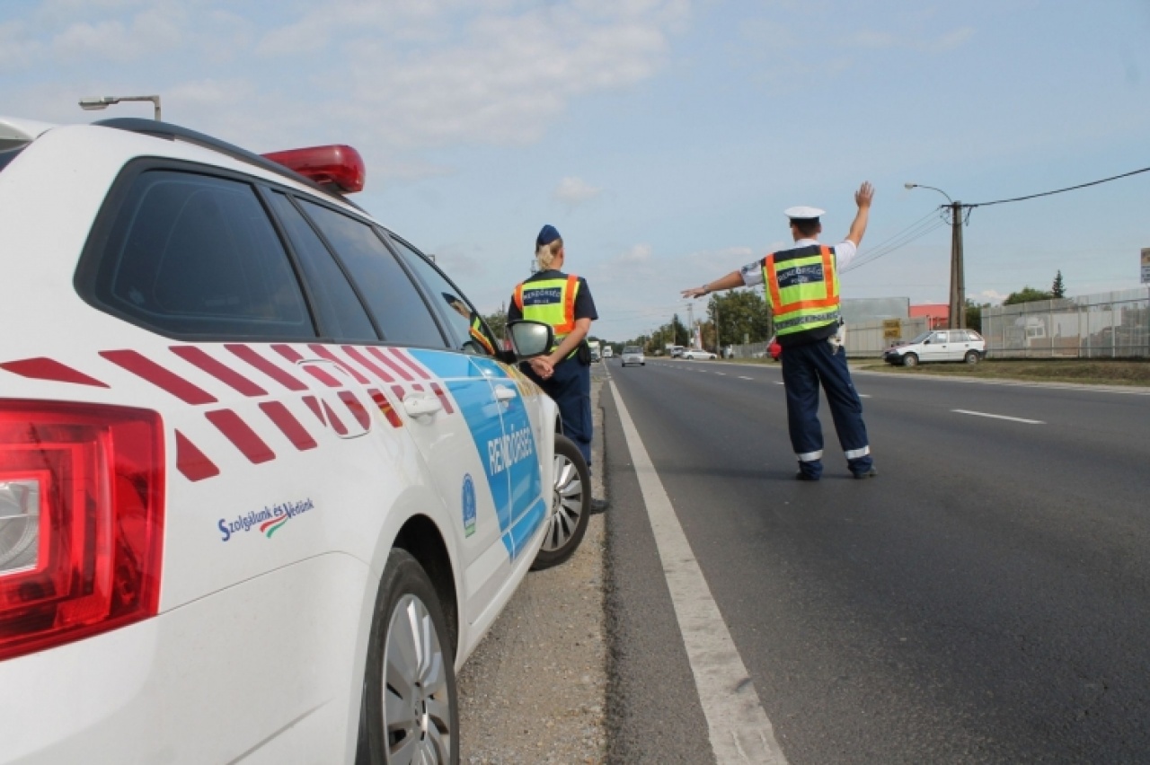 TISPOL eredmények – Közel tizenhatezer járművezetőt ellenőriztek a rendőrök a megyében