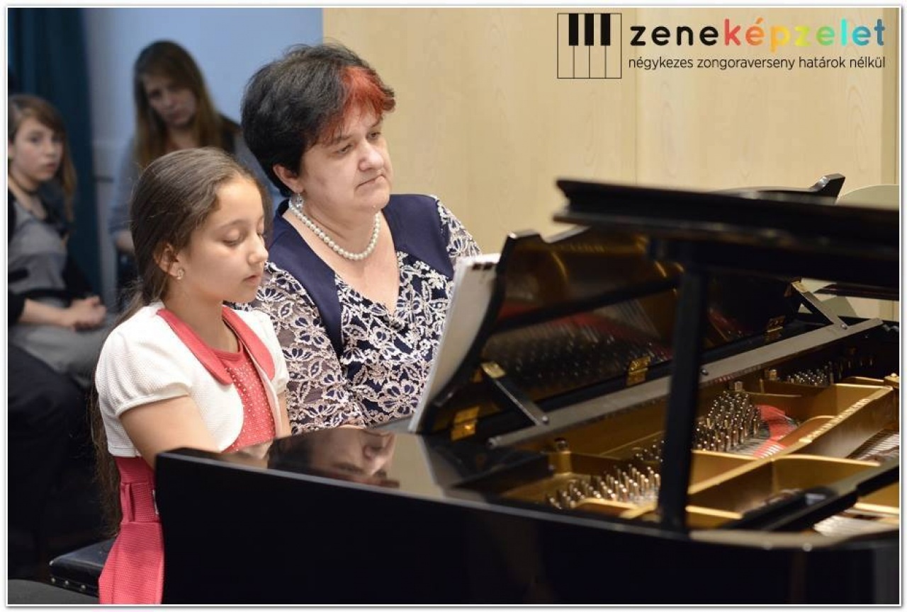 Több mint 150 jelentkező közül választották ki a nyíregyházi zongoratehetséget, Amandát