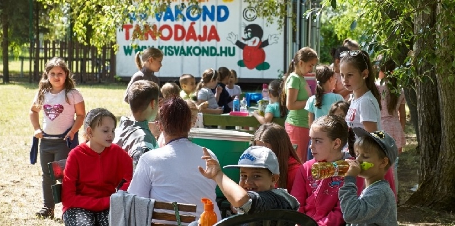 A nyári vakáció második turnusát kezdte el a Kis Vakond Gyermektábor