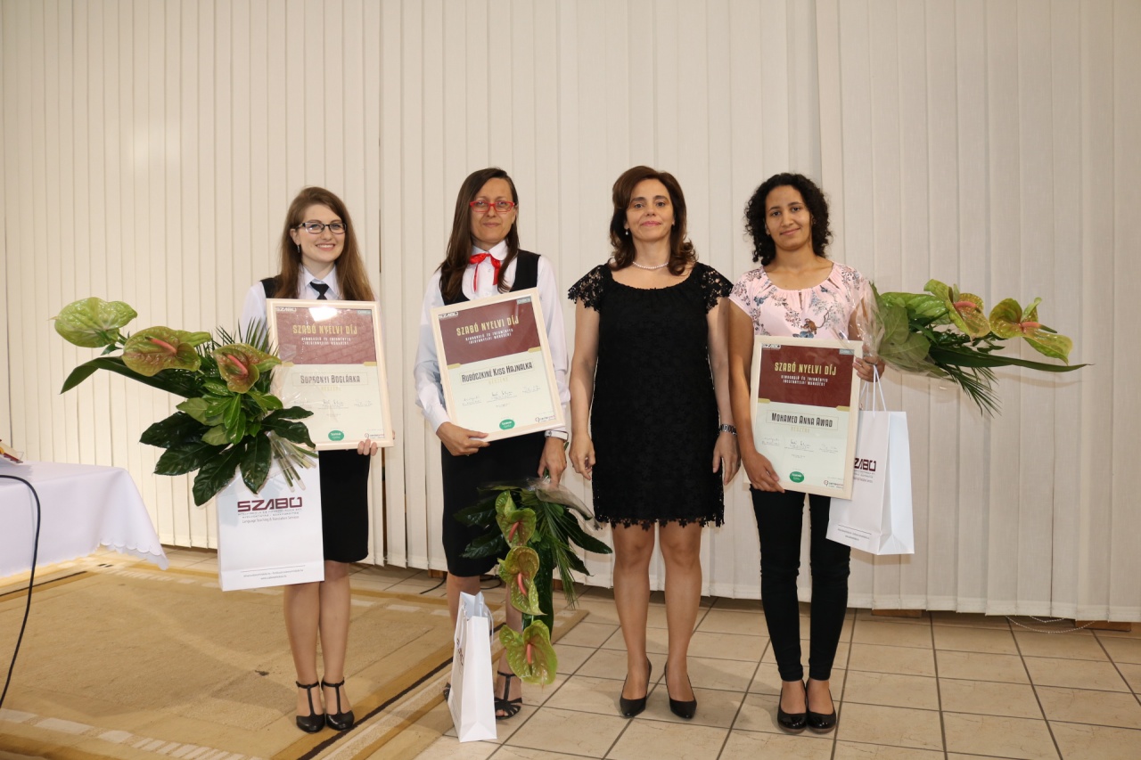 Három tanárnak és három diáknak adták át elsőként a Szabó nyelvi díjat