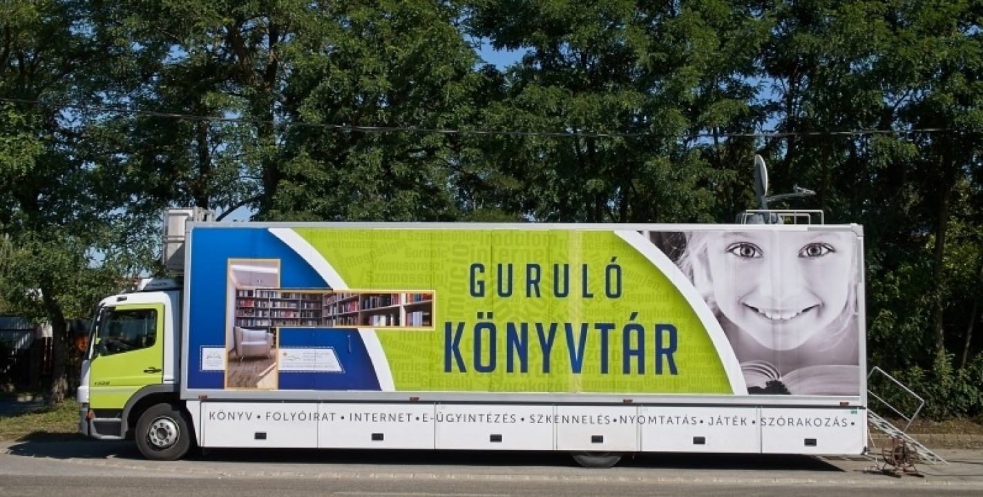 Guruló könyvtár – Busszal érkezik az olvasnivaló a nyíregyháziakhoz