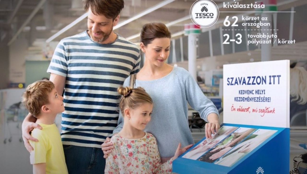 A vásárlók döntöttek – 400 ezres támogatásról szavaztak a nyíregyházi bevásárlóközpontban