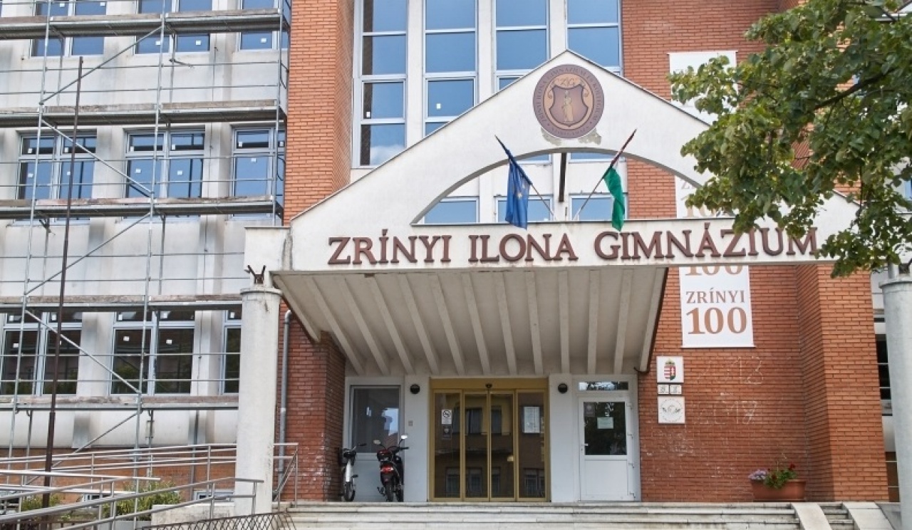 Egyre látványosabb! – Megújul a Zrínyi, korszerű körülmények várják majd a diákokat