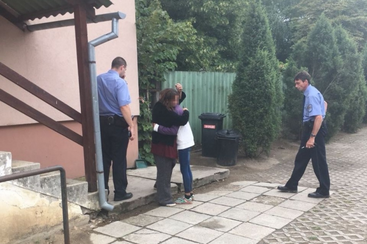 Eltűnt kislányt találtak meg a baktalórántházi rendőrök