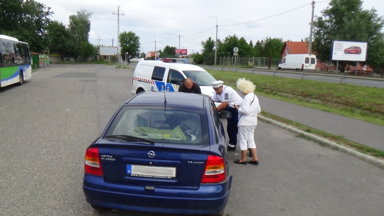 Két baleset is történt a Tokaji úton péntek délelőtt