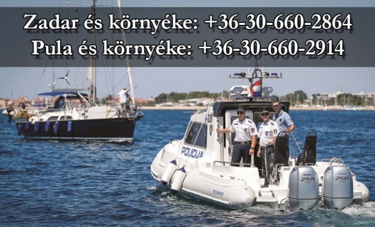 Horvátországi nyaralása során bajba került? Hívja a magyar rendőröket!