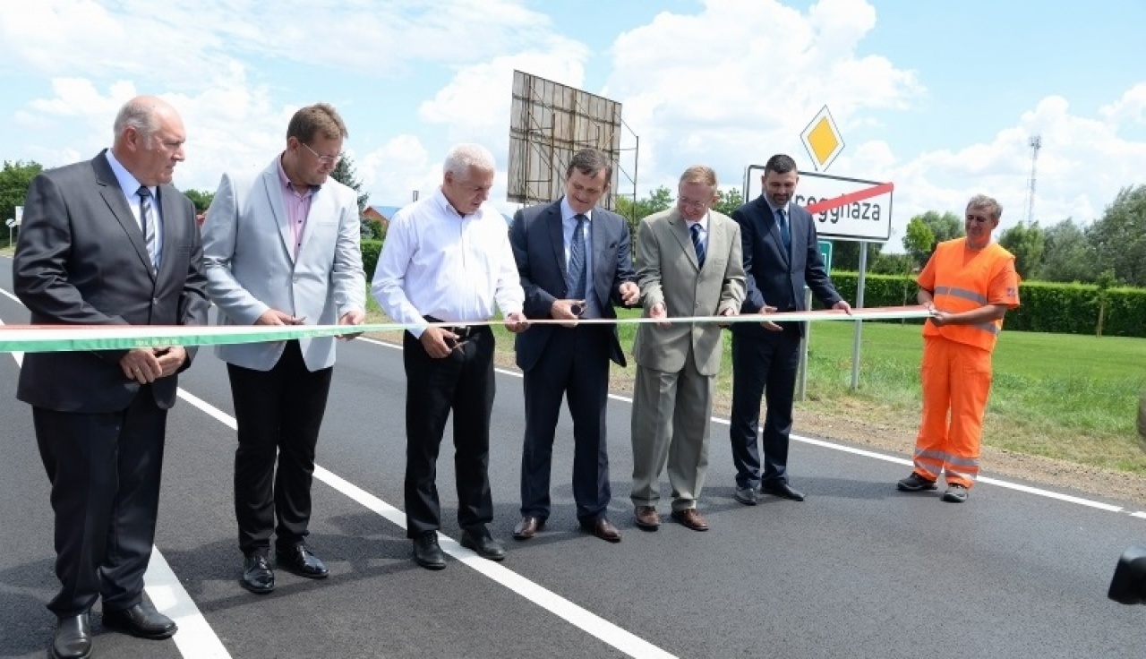 Magyar Közút: közel 4,5 kilométer hosszan újult meg a 4-es főút Nyíregyháza térségében
