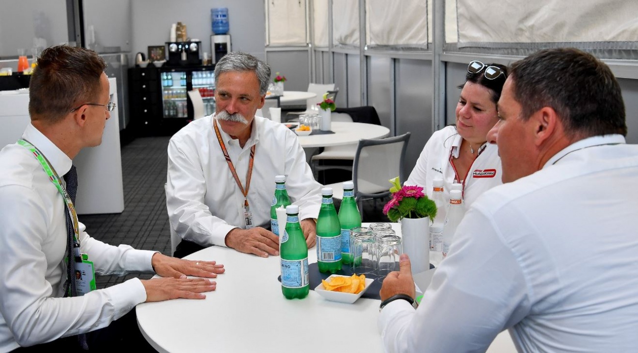 Magyar Nagydíj - Szijjártó Péter: a 2019-es futam után indulhatnak a fejlesztések