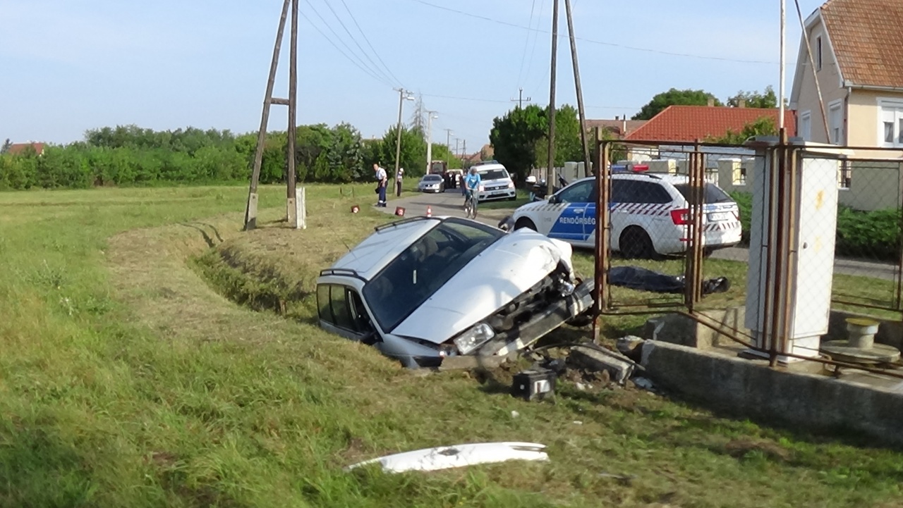 Megrázó felvételek – A helyszínen életét vesztette a kótaji baleset áldozata
