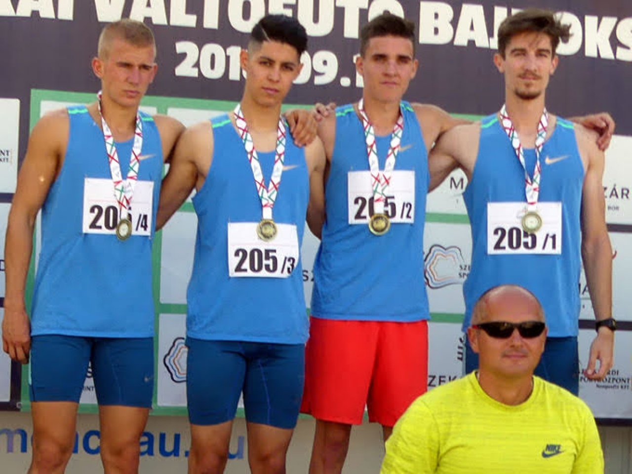 Két érem a váltóbajnokságról - Szekszárdon szerepeltek az atléták 