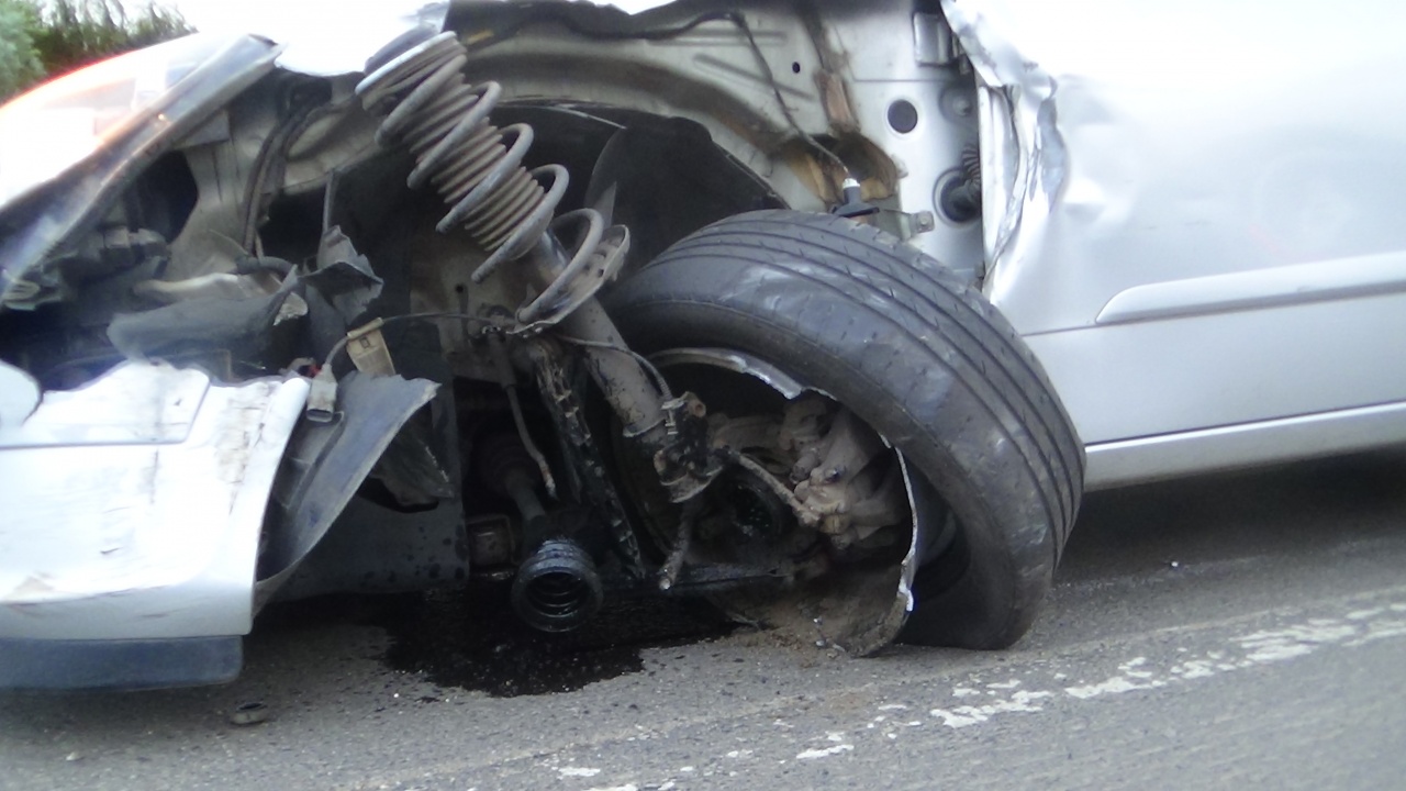 A nyíregyházi várostábla után történt baleset a 36-os főúton, vizsgálják a körülményeket