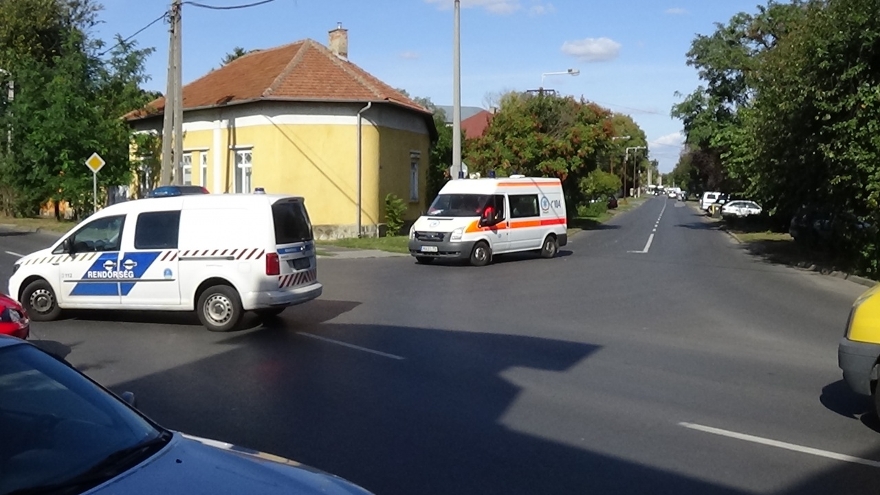 Jelentős az anyagi kár a Nagyvárad és a Kállói út kereszteződésénél történt balesetben