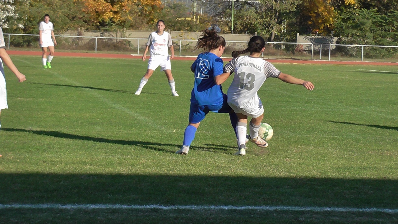 A Nyírség NSC nyerte a női foci városi futball derbit 