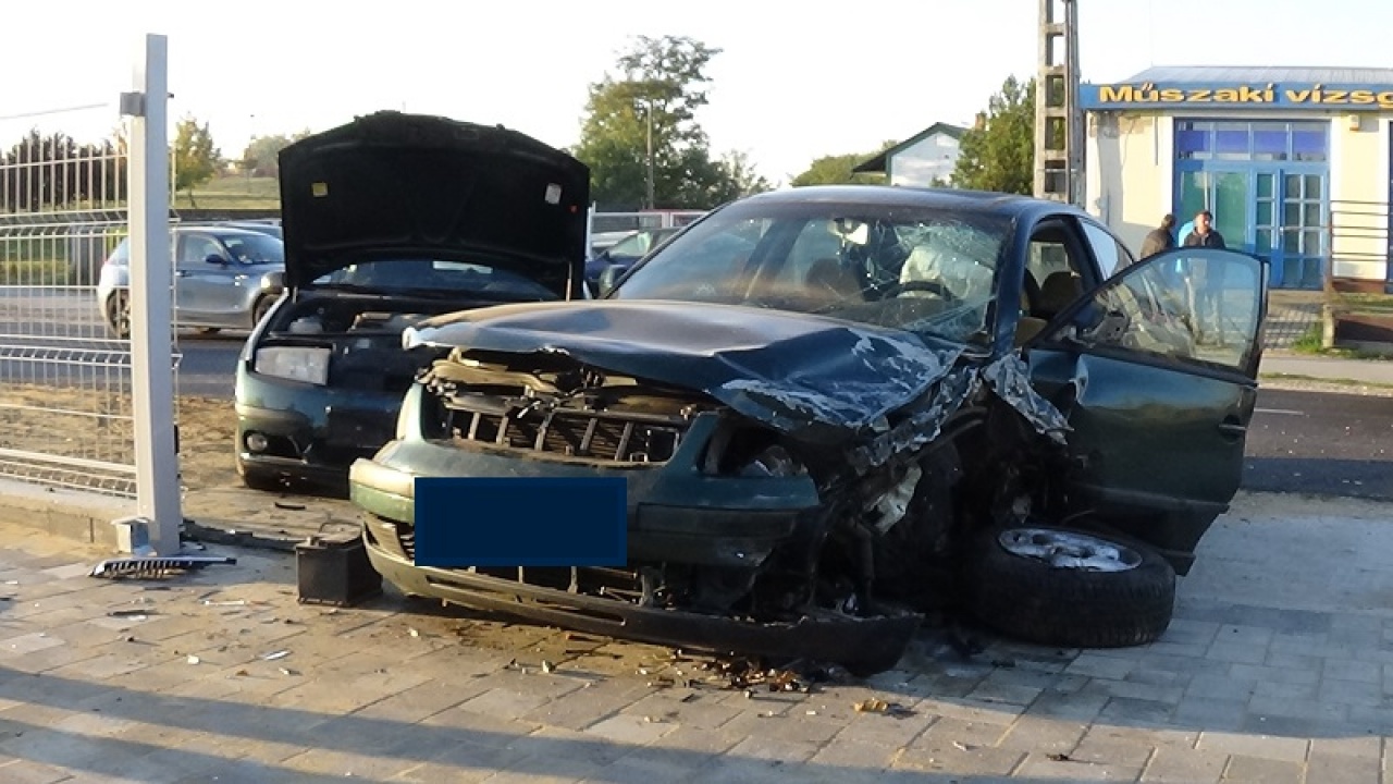 Hármas karambol történt hétvégén Nagykállóban