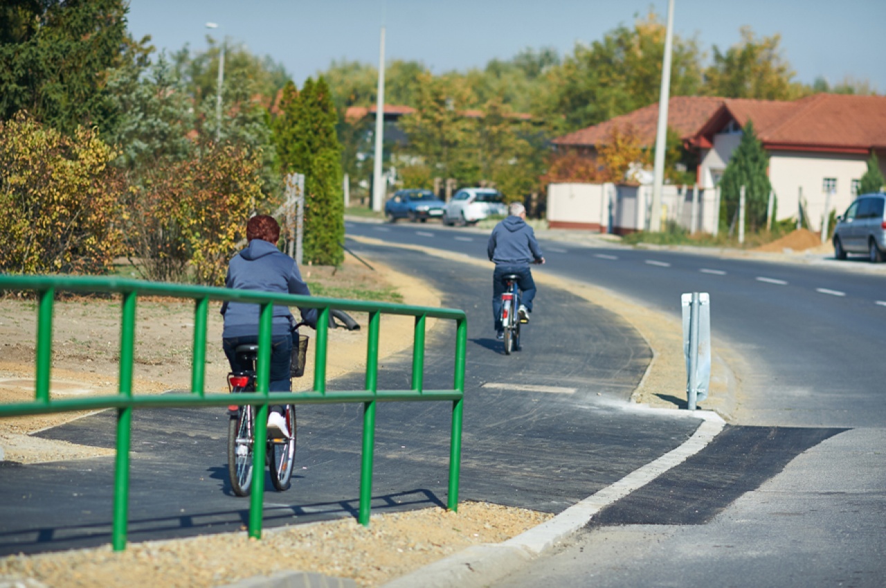 Sóstóhegy is bekapcsolva -  Bővült a kerékpárút-hálózat