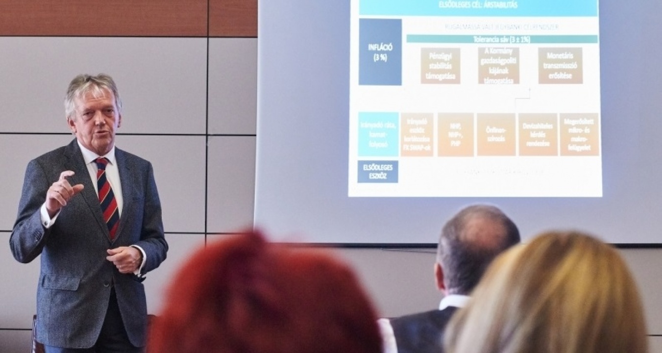 Újabb Növekedési Hitelprogram januártól; erről is szólt Pleschinger Gyula Nyíregyházán