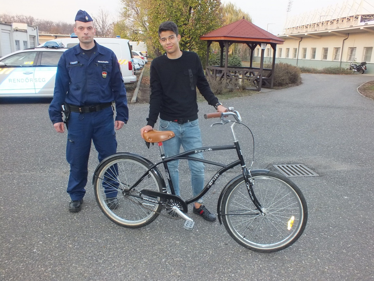 Kerékpárlopással gyanúsítják őket – Visszakerült tulajdonosához a kétkerekű