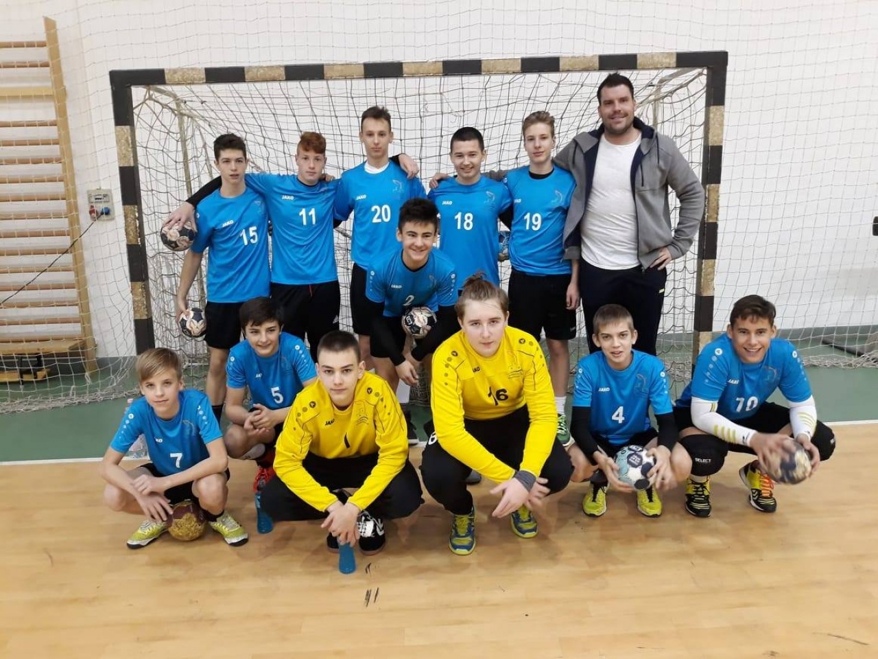 Remek őszt zártak a Sportcentrum U15-ös fiú kézilabdásai 