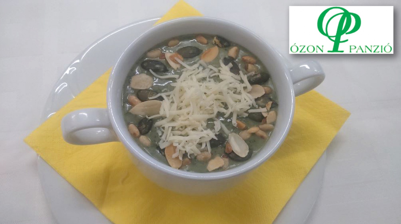 Csalánkrémleves az Ózon Panzió séfjének receptje szerint