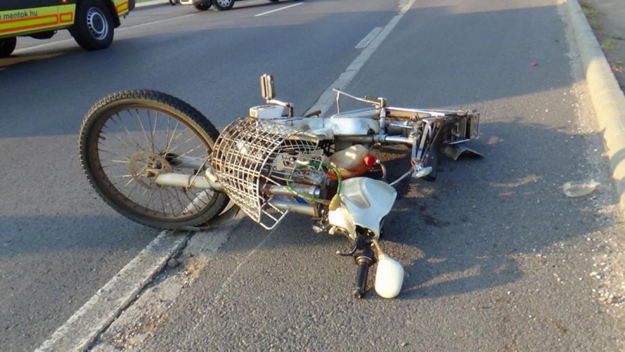 Súlyos sérülést szenvedett a kerékpáros