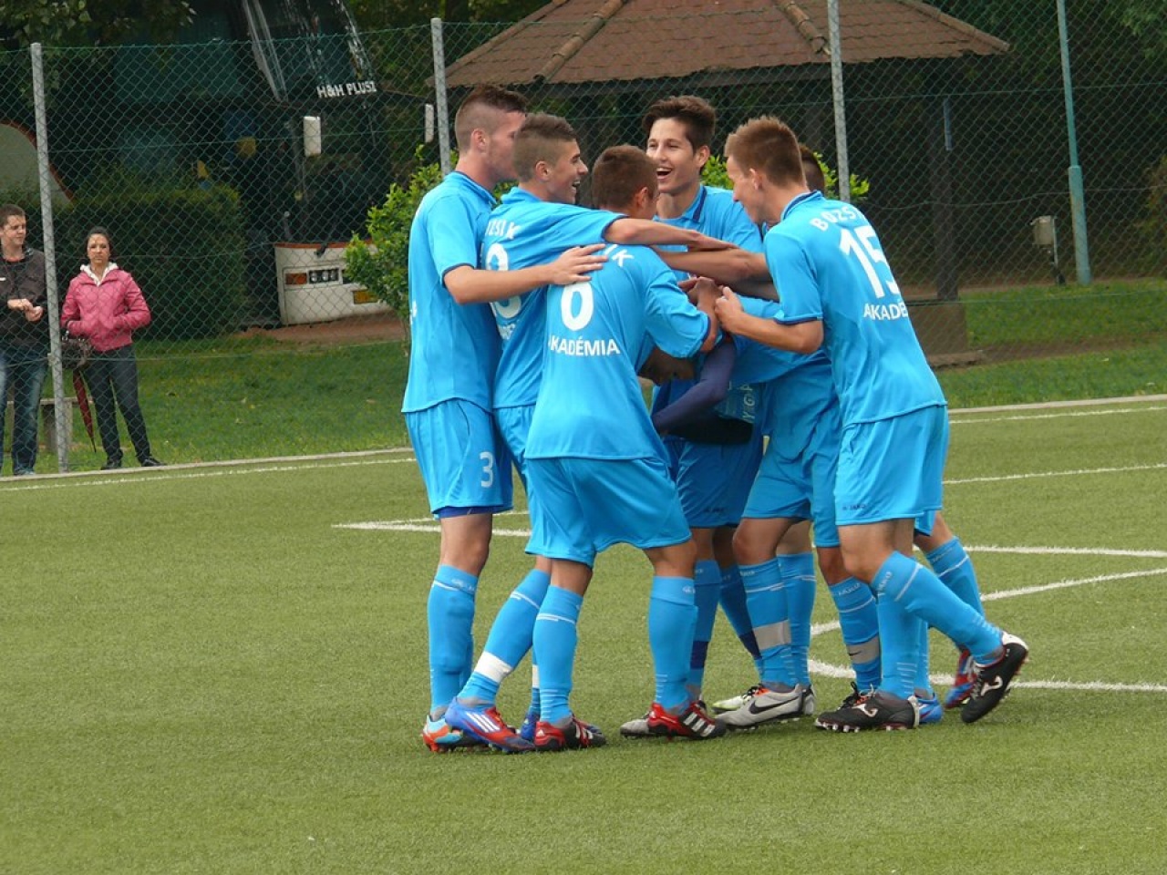 Szolnokon nyert a Bozsik