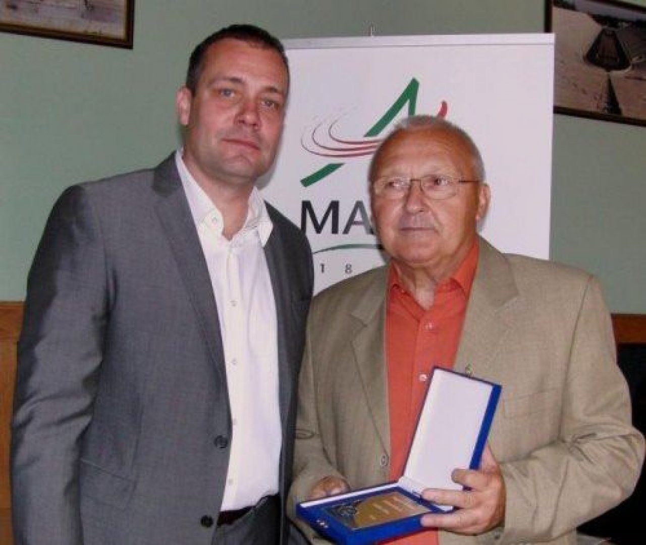 Szövetségi elismerés – Szalka Gézát kitüntették